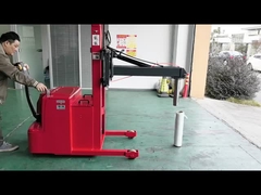 100 kg 200 kg 300 kg elevador eléctrico para el manejo de rollos de papel con alcance de pinza 200-1250 mm