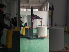 Automático eléctrico con batería de papel de película de plástico de papel fácil de operar