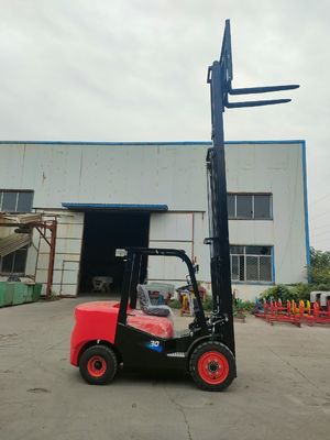 Alta calidad 3000kg 3000mm diésel nueva carretilla eléctrica diésel contrabalanceada Configuraciones múltiples